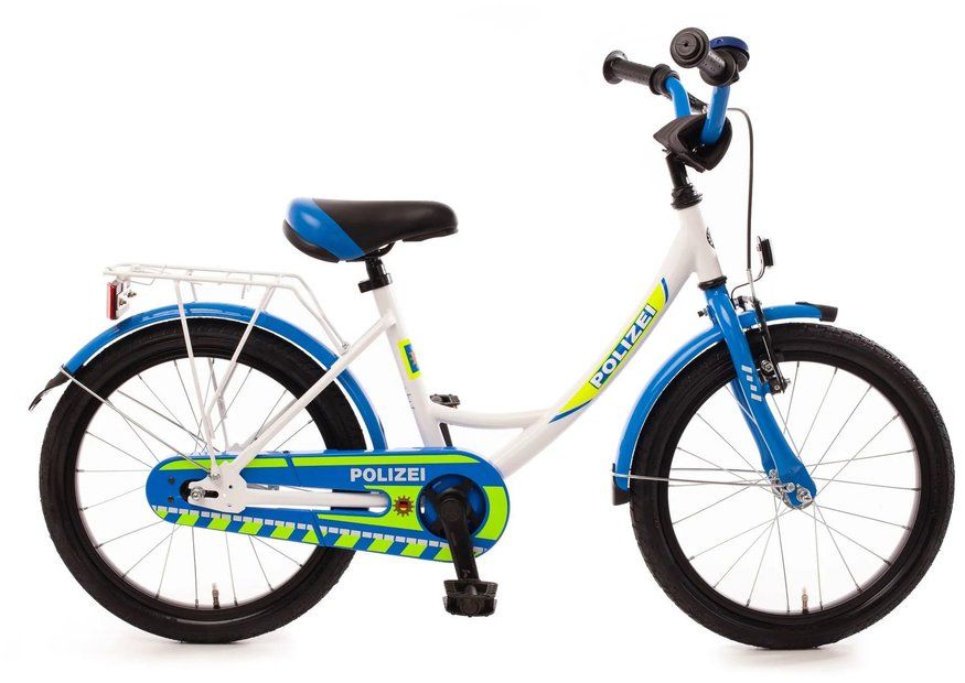 Kinderfahrrad 18 Zoll Bachtenkirch Polizei (Edition 2025) 18" 2025 | 18 Zoll | Tiefeinsteiger (Bild 1)